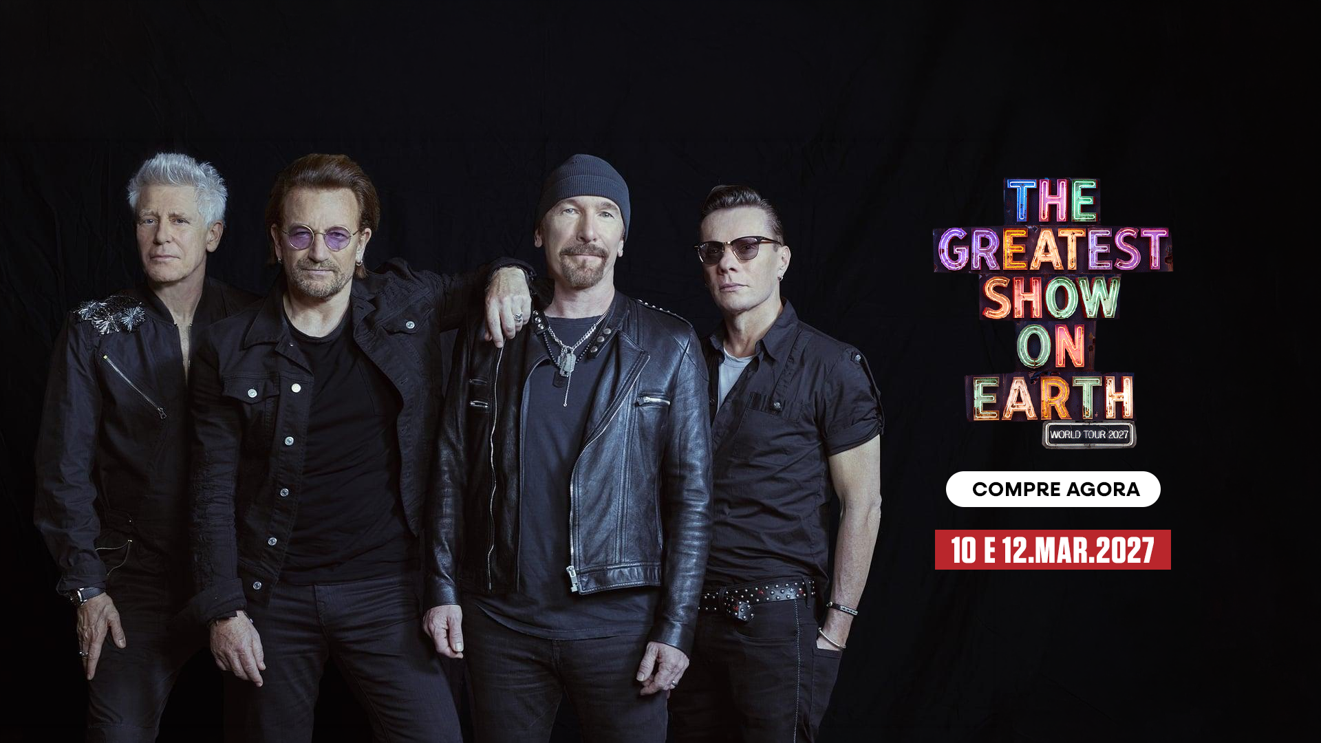 U2 — 10 · 12 · 14 MAR 2027